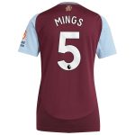aston villa adidas home shirt 2024-25 – womens with mings 5 printing Collection | Aston Villa Shirts and Official Gear