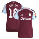 aston villa adidas home shirt 2024-25 – womens with mullett 18 cup printing Collection | Aston Villa Shirts and Official Gear