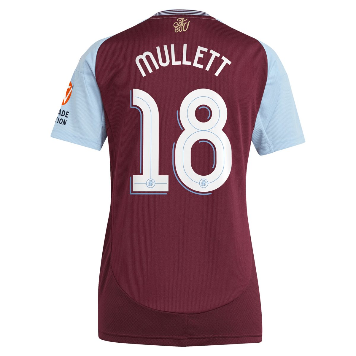 aston villa adidas home shirt 2024-25 – womens with mullett 18 cup printing Collection | Aston Villa Shirts and Official Gear