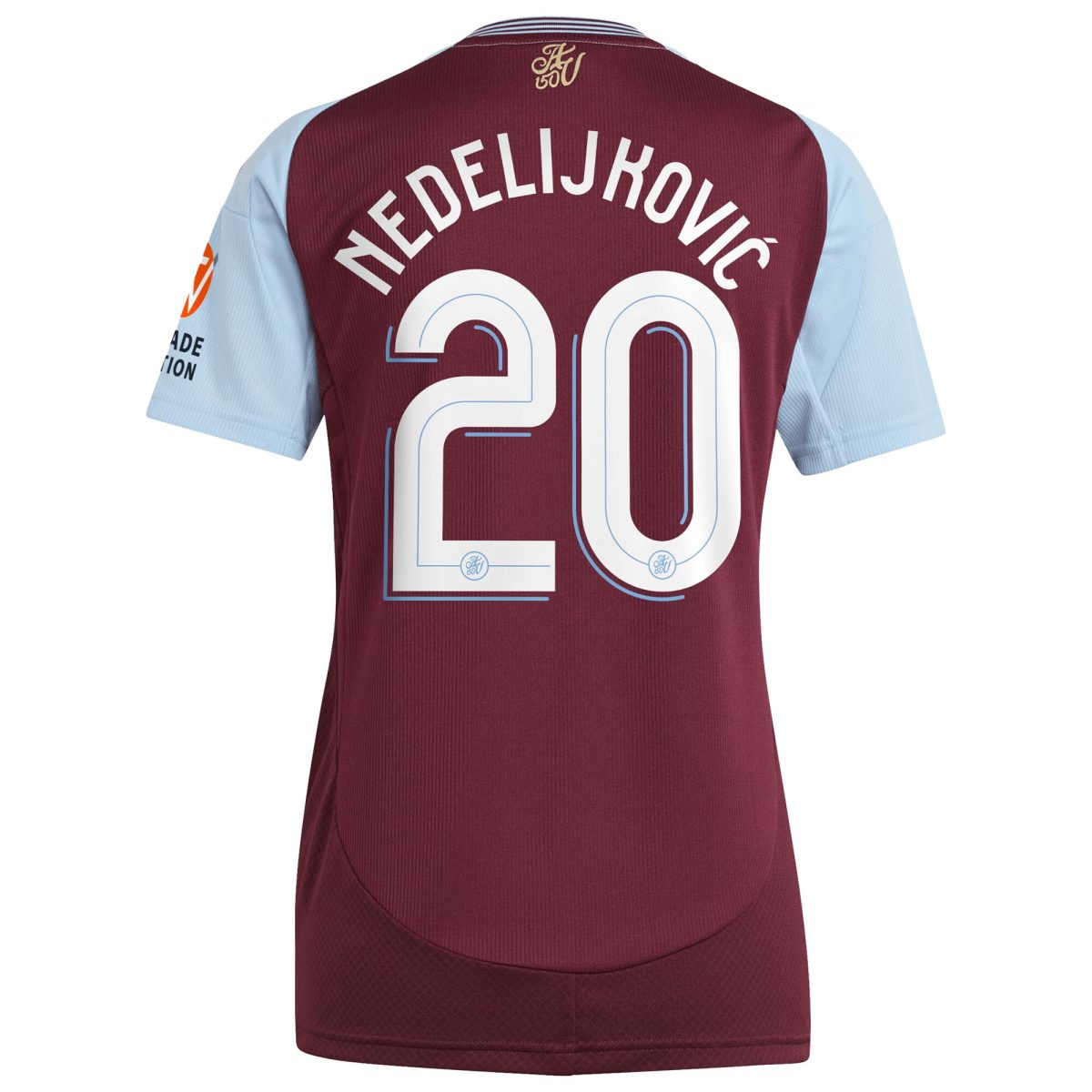 aston villa adidas home shirt 2024-25 – womens with nedeljković 20 cup printing Collection | Aston Villa Shirts and Official Gear