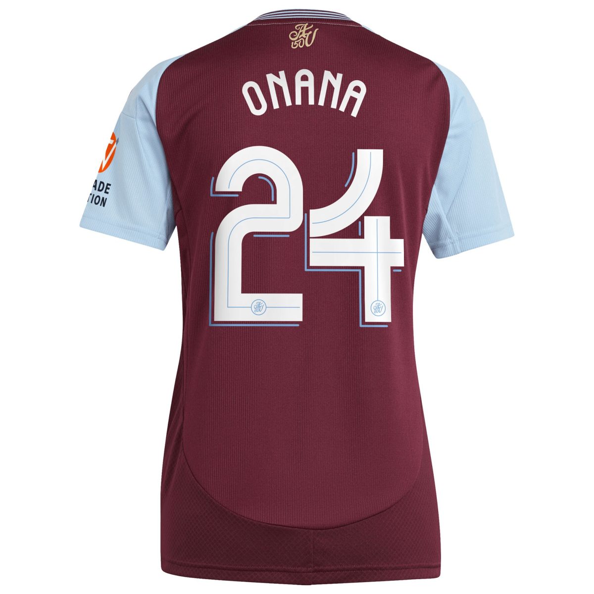 aston villa adidas home shirt 2024-25 – womens with onana 24 cup printing Collection | Aston Villa Shirts and Official Gear
