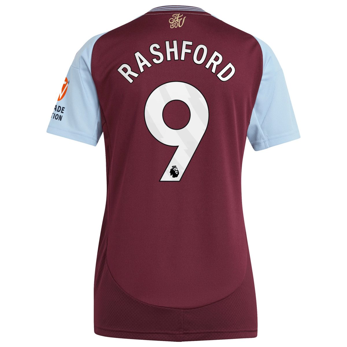 aston villa adidas home shirt 2024-25 – womens with rashford 9 printing Collection | Aston Villa Shirts and Official Gear