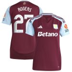 aston villa adidas home shirt 2024-25 – womens with rogers 27 cup printing Collection | Aston Villa Shirts and Official Gear