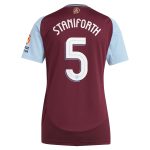 aston villa adidas home shirt 2024-25 – womens with staniforth 5 cup printing Collection | Aston Villa Shirts and Official Gear