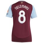 aston villa adidas home shirt 2024-25 – womens with tielemans 8 cup printing Collection | Aston Villa Shirts and Official Gear