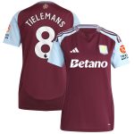aston villa adidas home shirt 2024-25 – womens with tielemans 8 printing Collection | Aston Villa Shirts and Official Gear