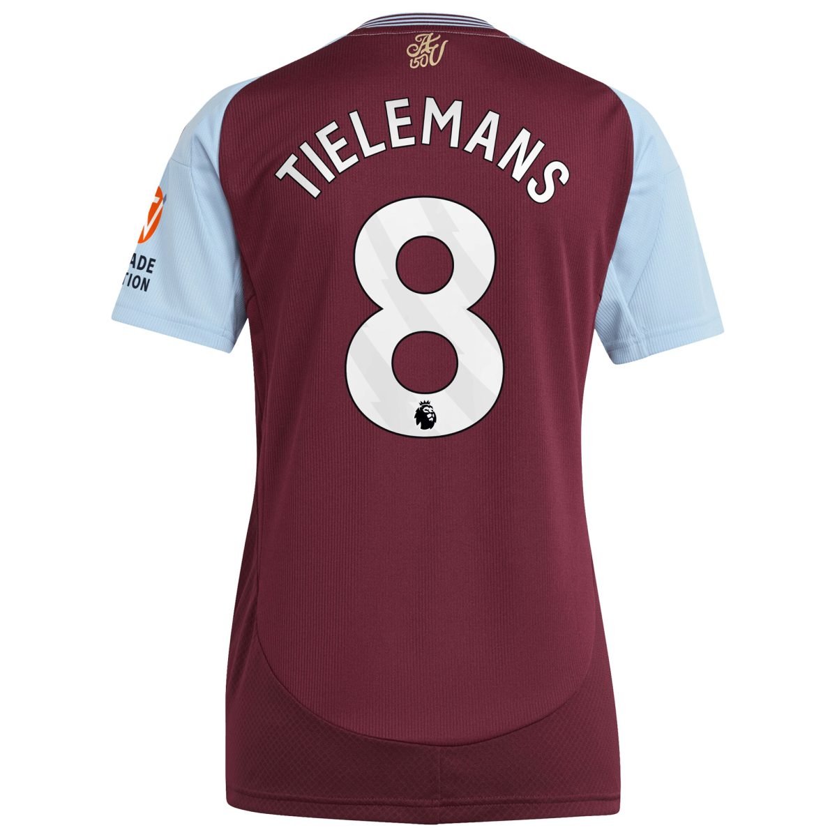 aston villa adidas home shirt 2024-25 – womens with tielemans 8 printing Collection | Aston Villa Shirts and Official Gear