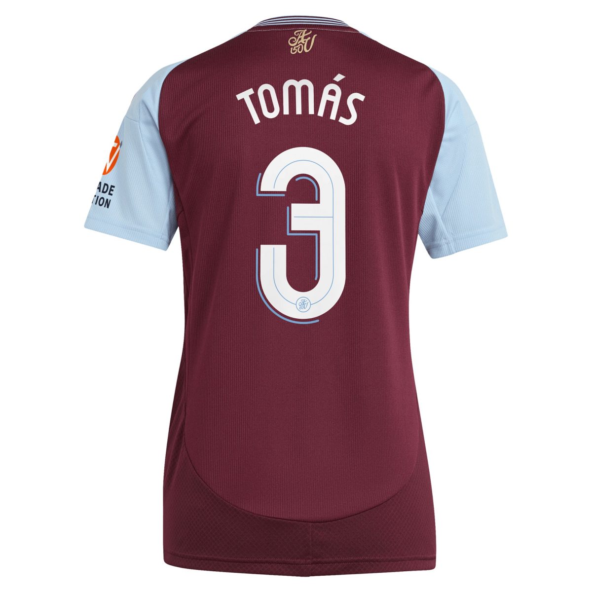 aston villa adidas home shirt 2024-25 – womens with tomás 3 cup printing Collection | Aston Villa Shirts and Official Gear