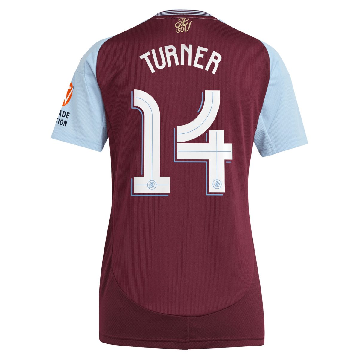 aston villa adidas home shirt 2024-25 – womens with turner 14 cup printing Collection | Aston Villa Shirts and Official Gear