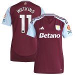 aston villa adidas home shirt 2024-25 – womens with watkins 11 printing Collection | Aston Villa Shirts and Official Gear