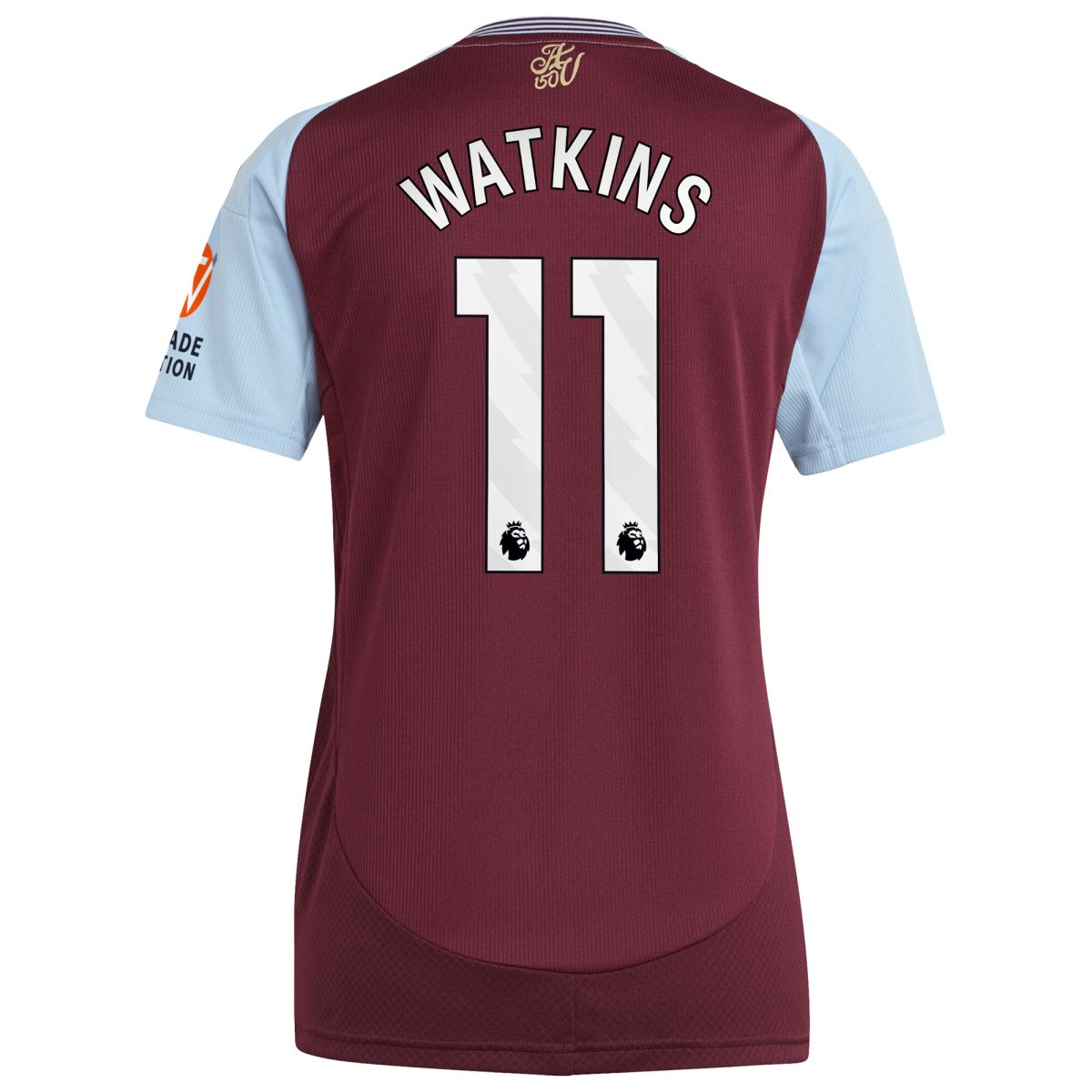 aston villa adidas home shirt 2024-25 – womens with watkins 11 printing Collection | Aston Villa Shirts and Official Gear