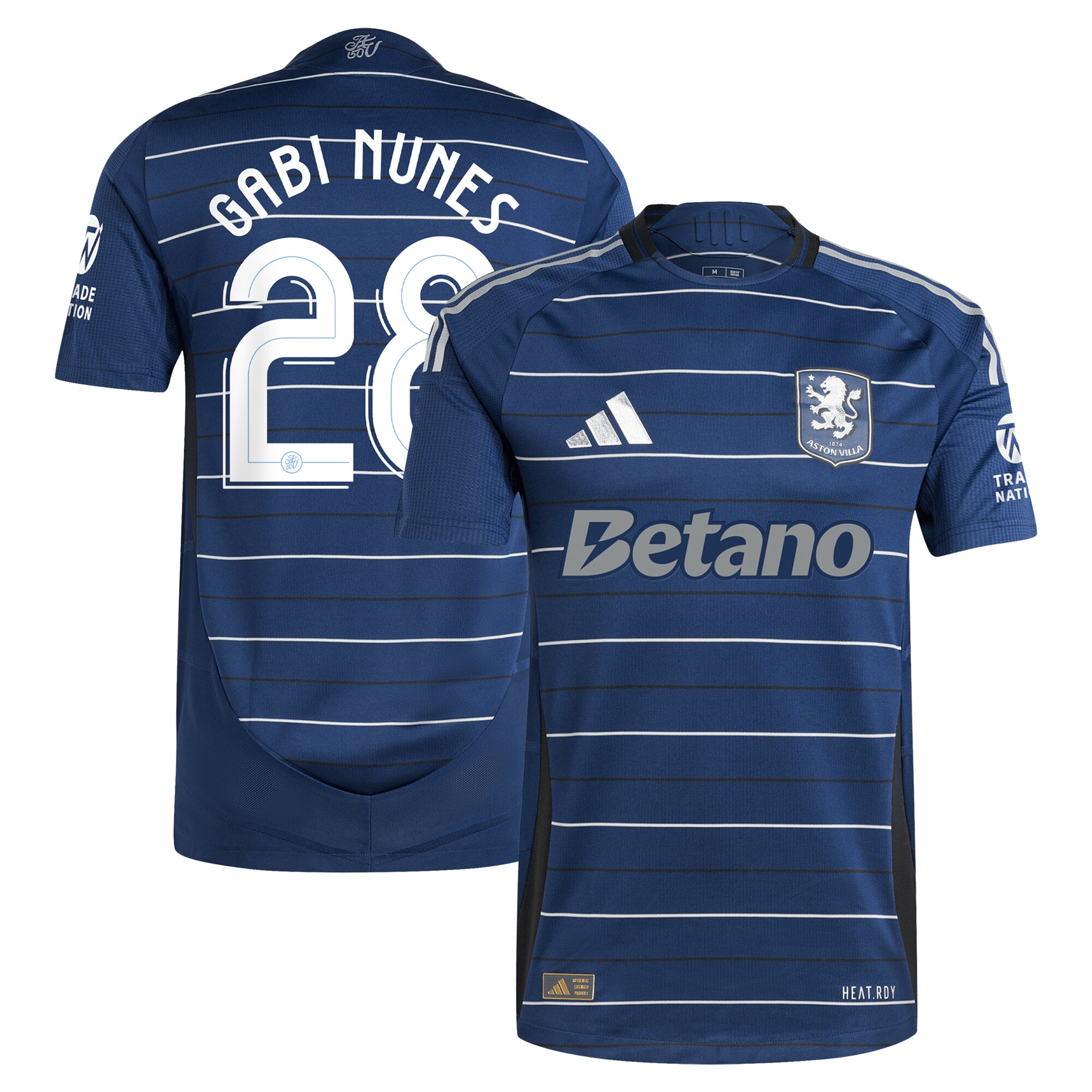 aston villa adidas third authentic shirt 2024-25 with gabi nunes 28 cup printing Collection | Aston Villa Shirts and Official Gear