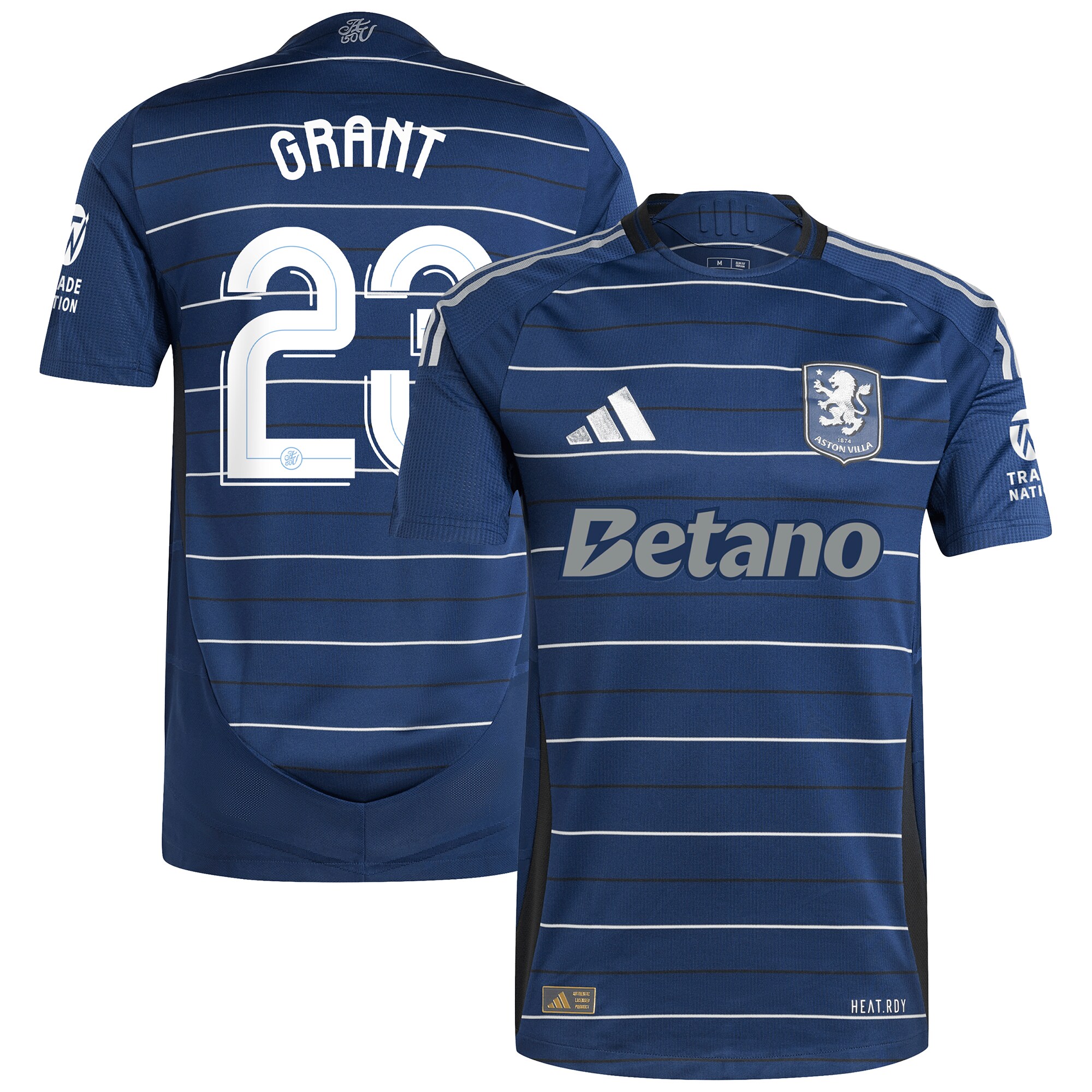 aston villa adidas third authentic shirt 2024-25 with grant 23 cup printing Collection | Aston Villa Shirts and Official Gear