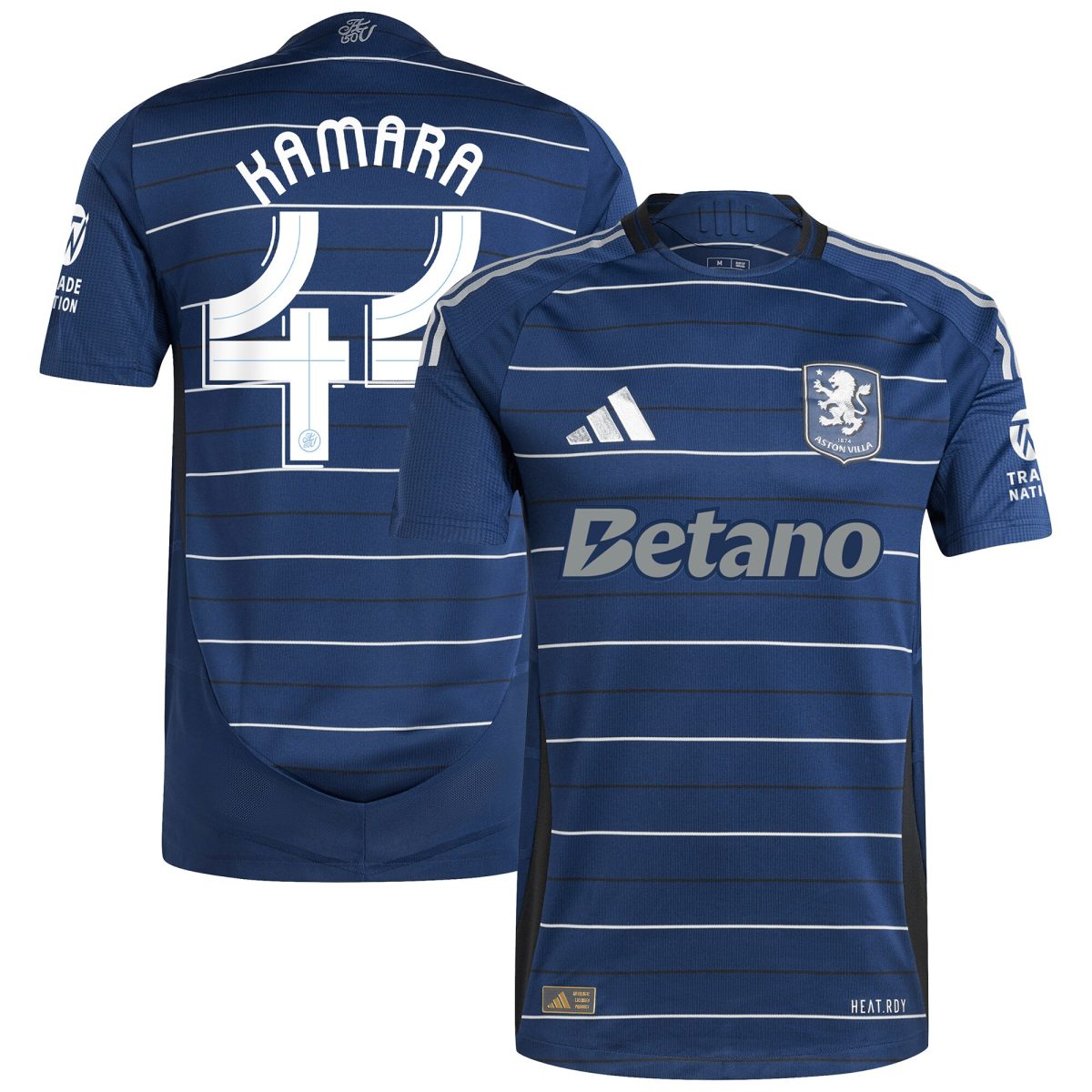 aston villa adidas third authentic shirt 2024-25 with kamara 44 cup printing Collection | Aston Villa Shirts and Official Gear