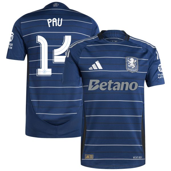 aston villa adidas third authentic shirt 2024-25 with pau 14 cup printing Collection | Aston Villa Shirts and Official Gear