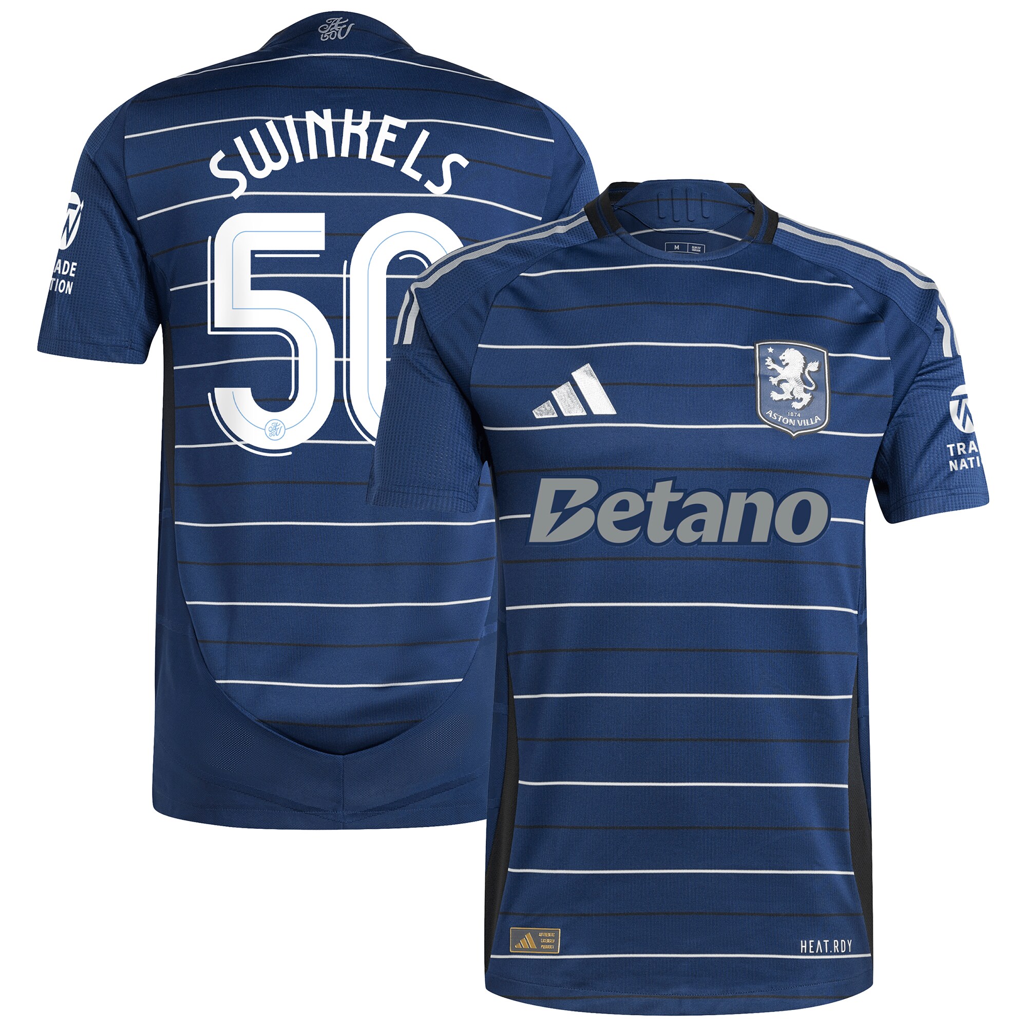 aston villa adidas third authentic shirt 2024-25 with swinkels 50 cup printing Collection | Aston Villa Shirts and Official Gear