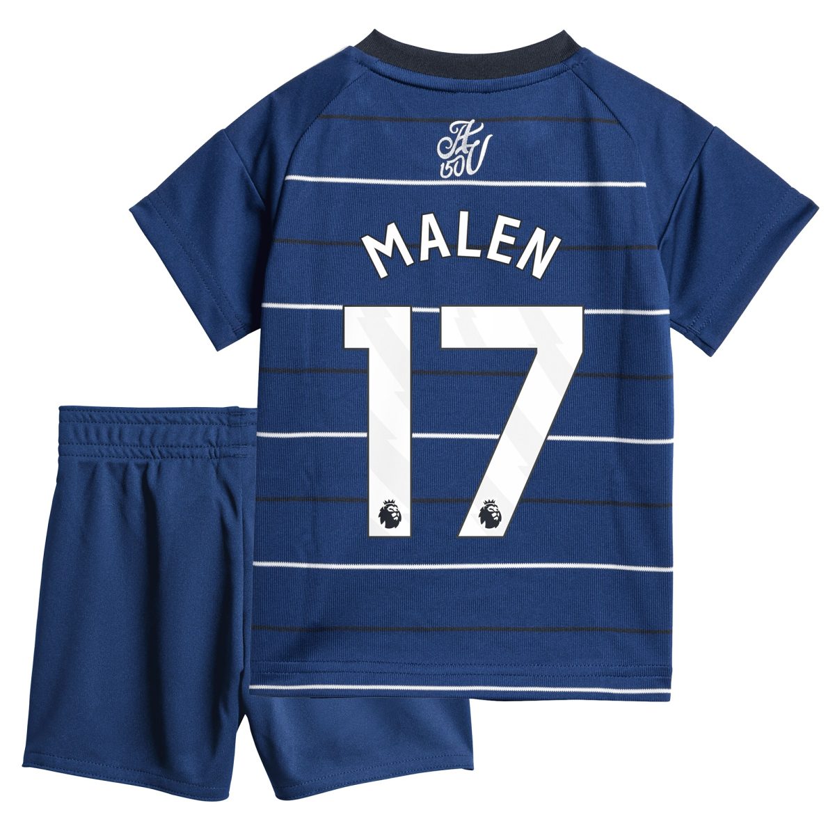 aston villa adidas third baby kit 2024-25 with malen 17 printing Collection | Aston Villa Shirts and Official Gear