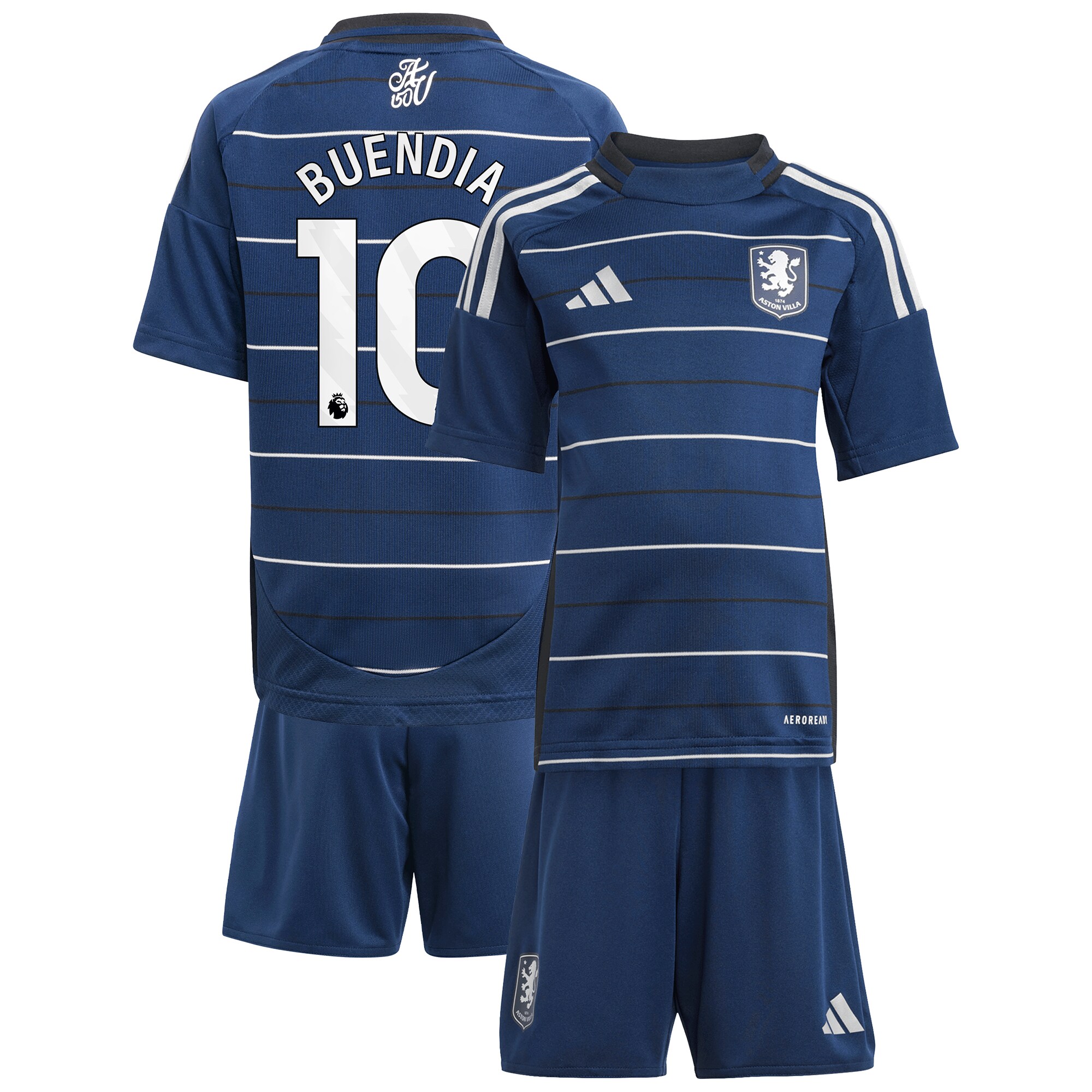 aston villa adidas third minikit 2024-25 with buendia 10 printing Collection | Aston Villa Shirts and Official Gear