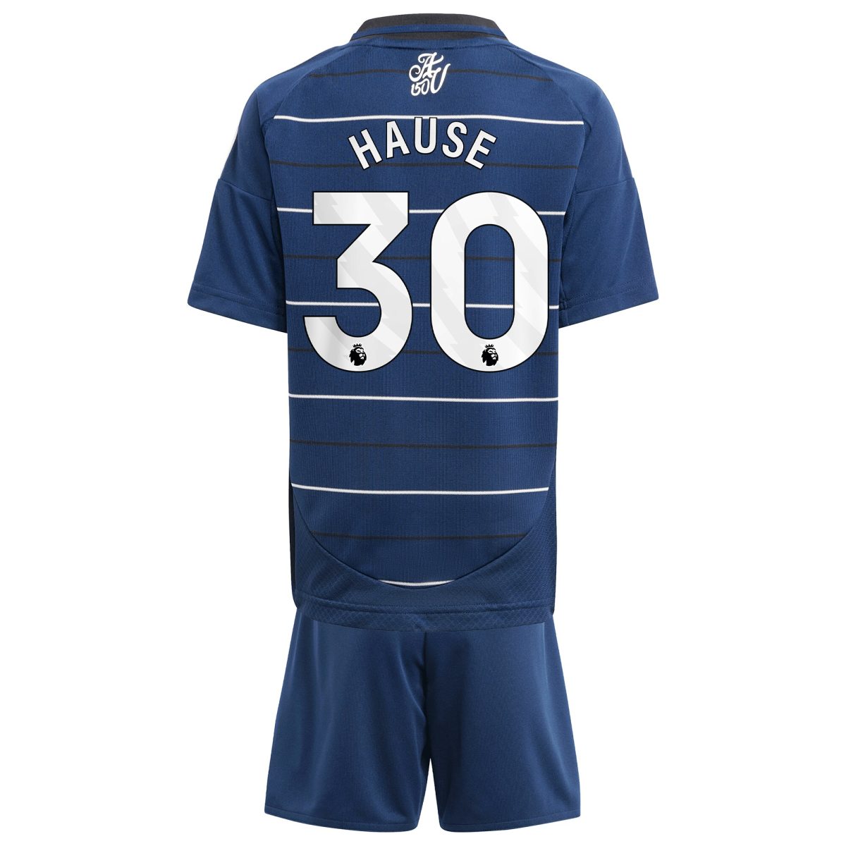 aston villa adidas third minikit 2024-25 with hause 30 printing Collection | Aston Villa Shirts and Official Gear