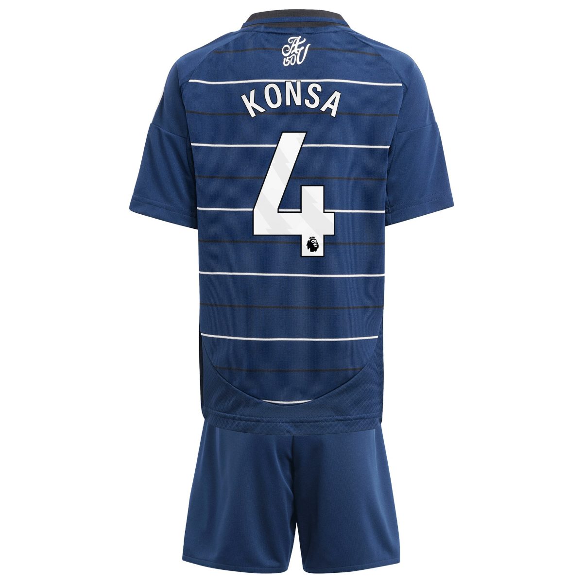 aston villa adidas third minikit 2024-25 with konsa 4 printing Collection | Aston Villa Shirts and Official Gear