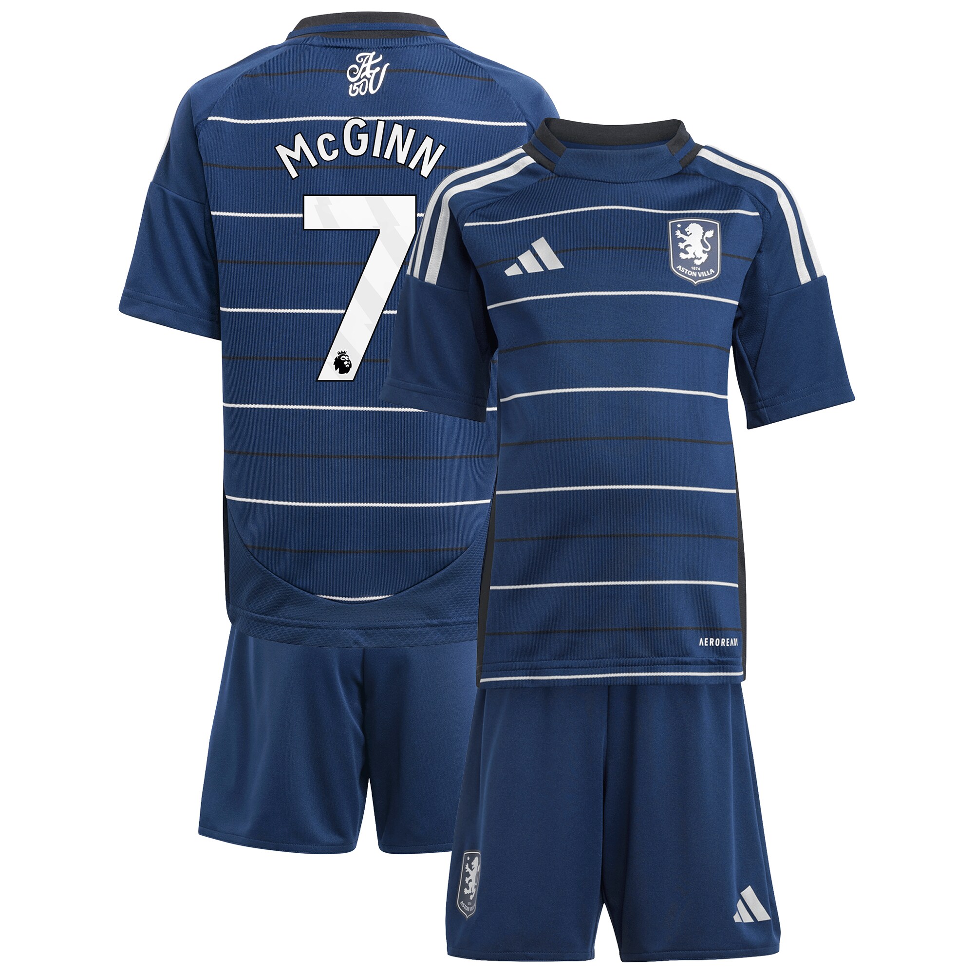 aston villa adidas third minikit 2024-25 with mcginn 7 printing Collection | Aston Villa Shirts and Official Gear
