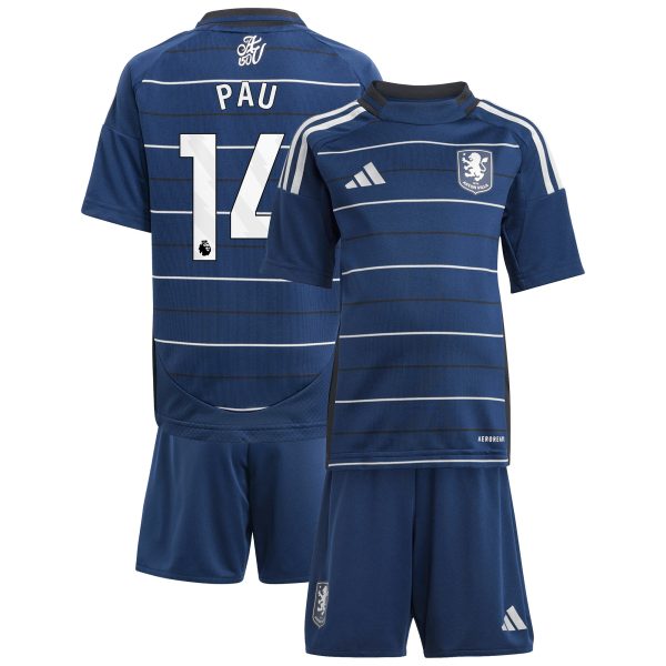 aston villa adidas third minikit 2024-25 with pau 14 printing Collection | Aston Villa Shirts and Official Gear