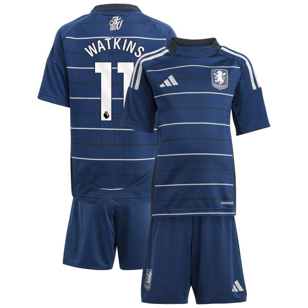 aston villa adidas third minikit 2024-25 with watkins 11 printing Collection | Aston Villa Shirts and Official Gear