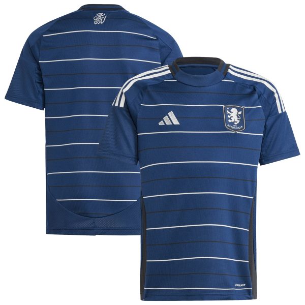 aston villa adidas third shirt 2024-25 – kids with custom printing Collection | Aston Villa Shirts and Official Gear