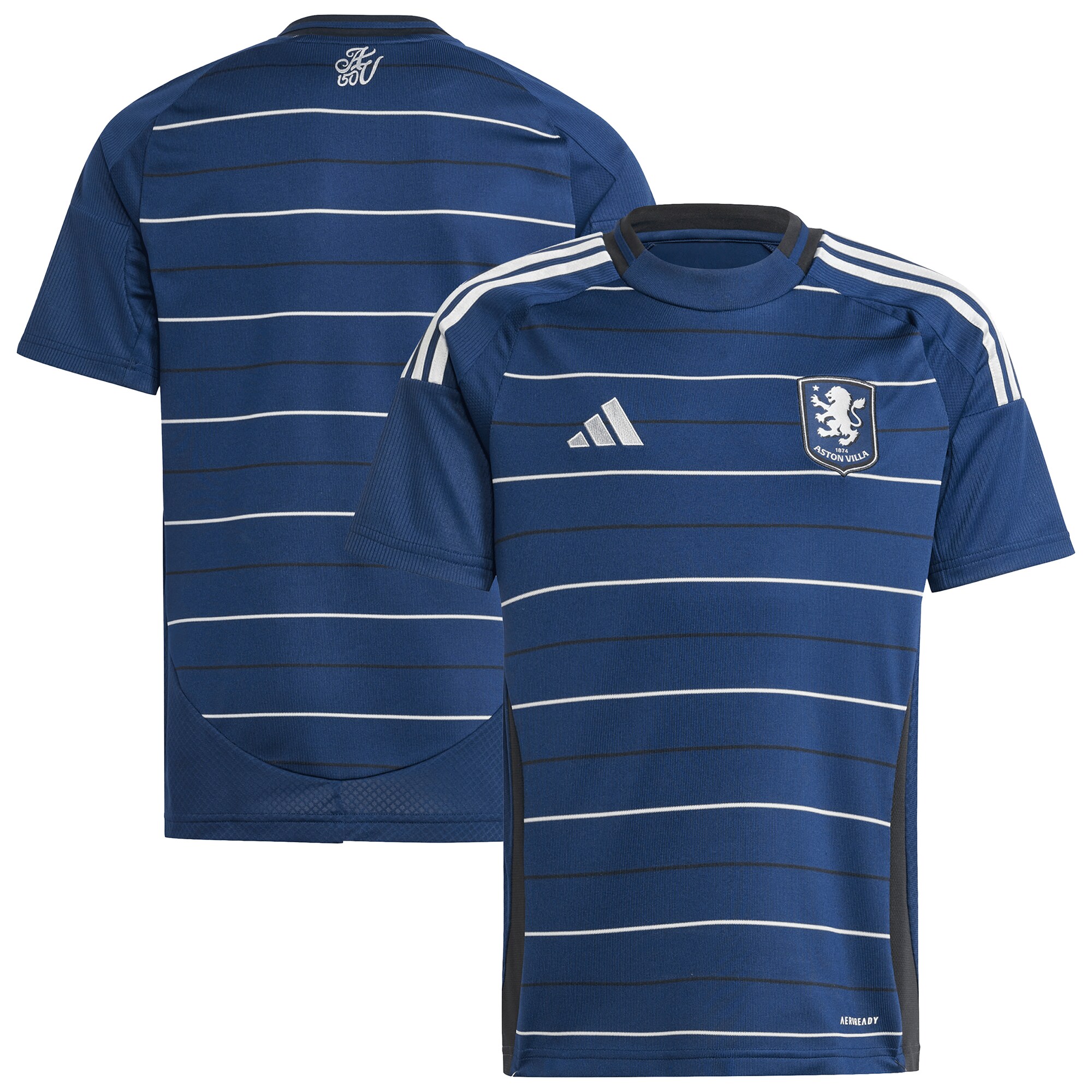 aston villa adidas third shirt 2024-25 – kids with custom printing Collection | Aston Villa Shirts and Official Gear