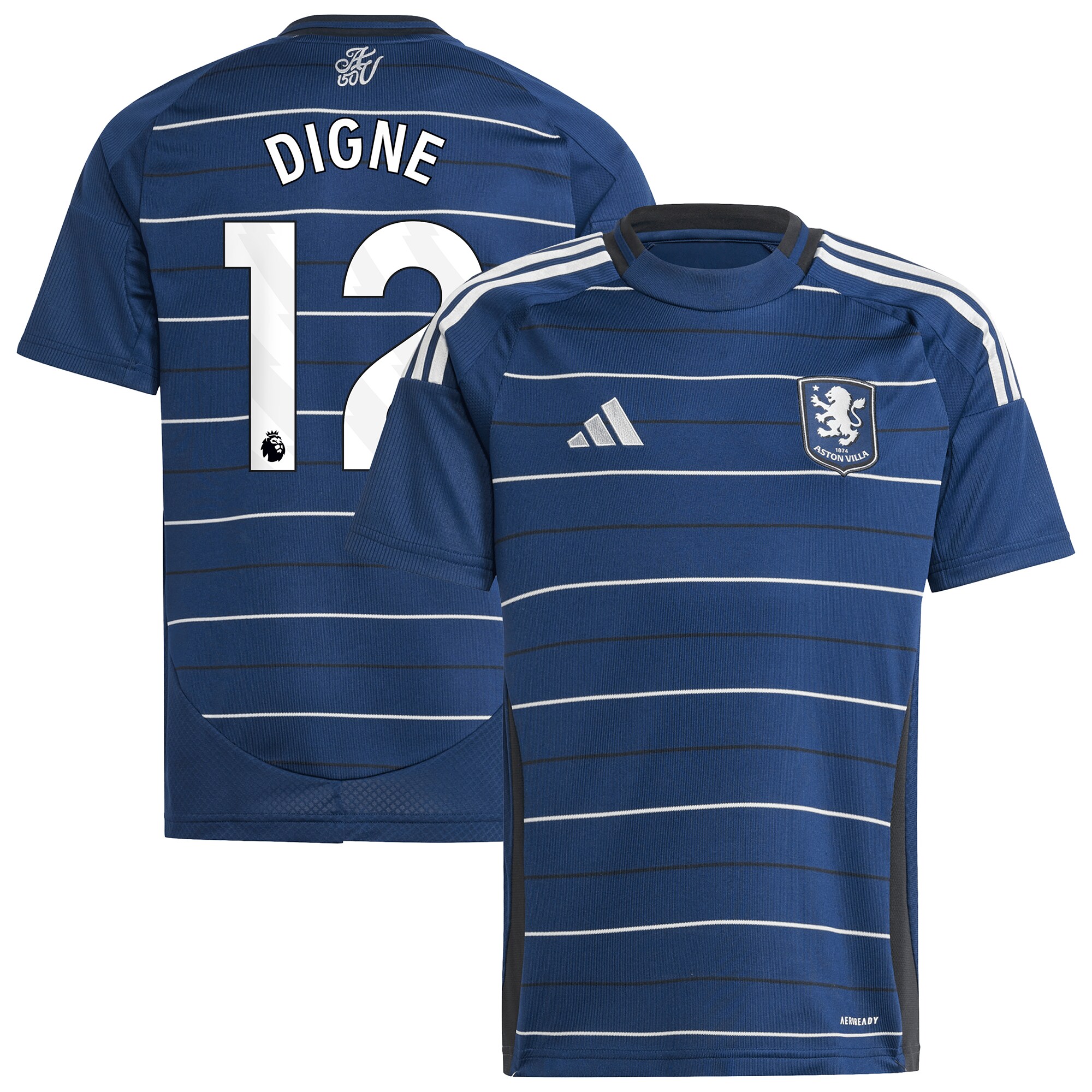 aston villa adidas third shirt 2024-25 – kids with digne 12 printing Collection | Aston Villa Shirts and Official Gear