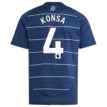aston villa adidas third shirt 2024-25 – kids with konsa 4 printing Collection | Aston Villa Shirts and Official Gear