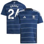 aston villa adidas third shirt 2024-25 – kids with onana 24 printing Collection | Aston Villa Shirts and Official Gear