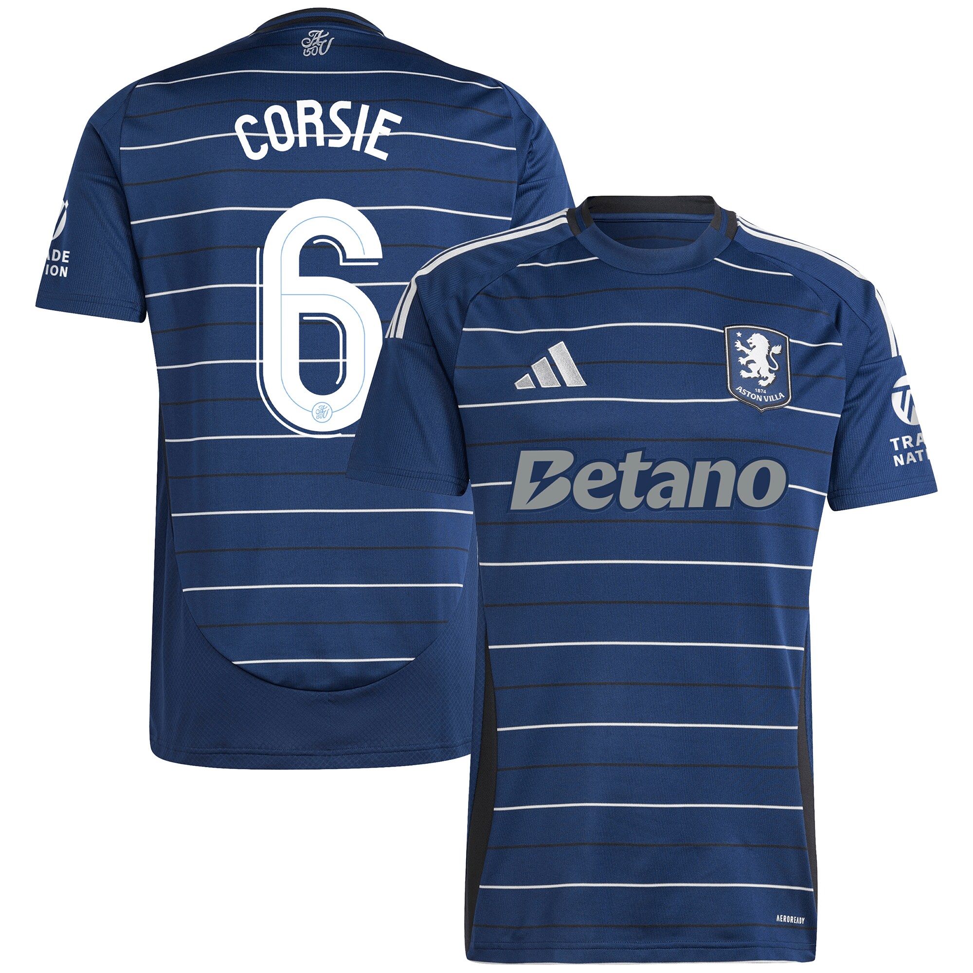 aston villa adidas third shirt 2024-25 with corsie 6 cup printing Collection | Aston Villa Shirts and Official Gear