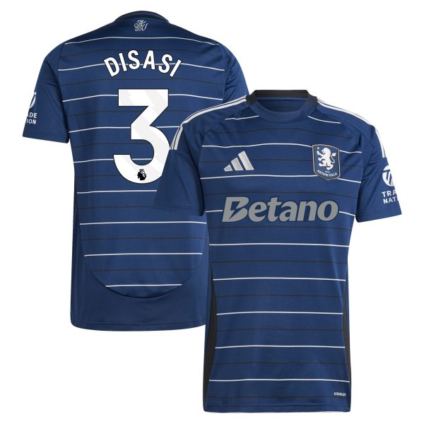 aston villa adidas third shirt 2024-25 with disasi 3 printing Collection | Aston Villa Shirts and Official Gear