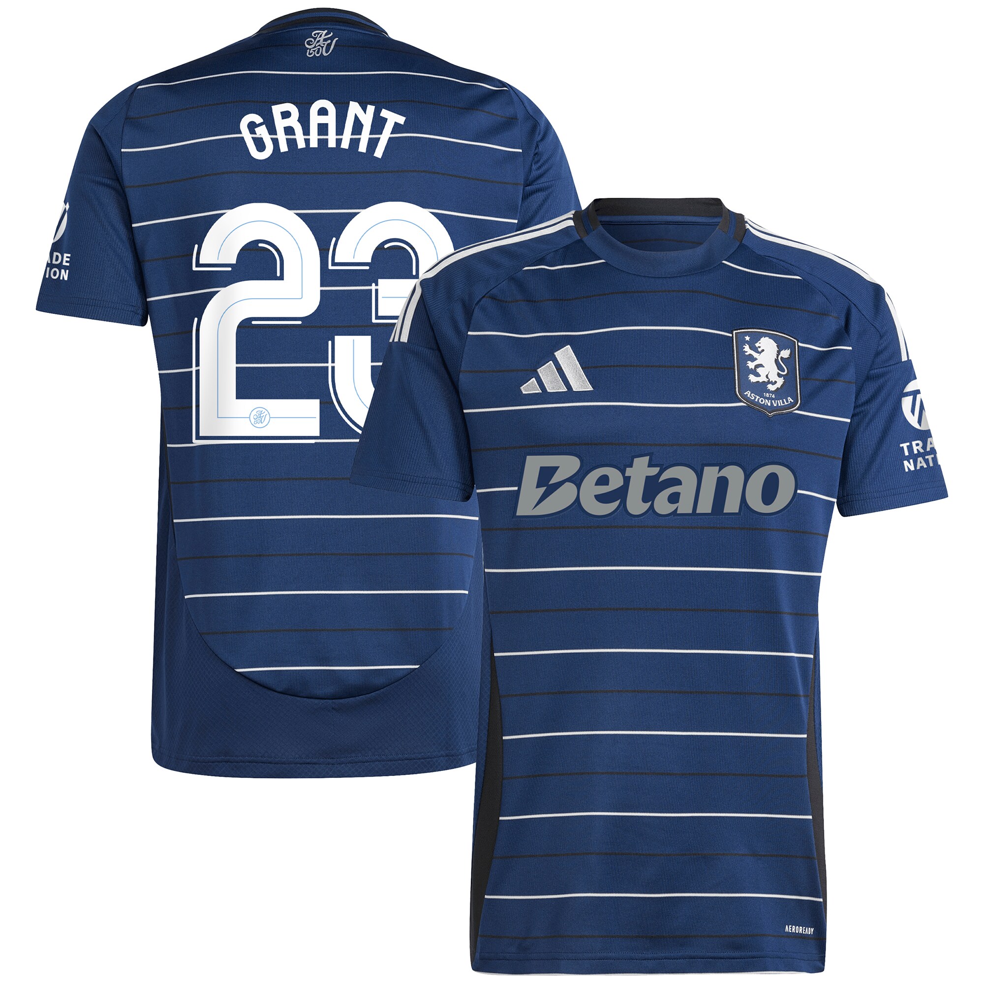 aston villa adidas third shirt 2024-25 with grant 23 cup printing Collection | Aston Villa Shirts and Official Gear