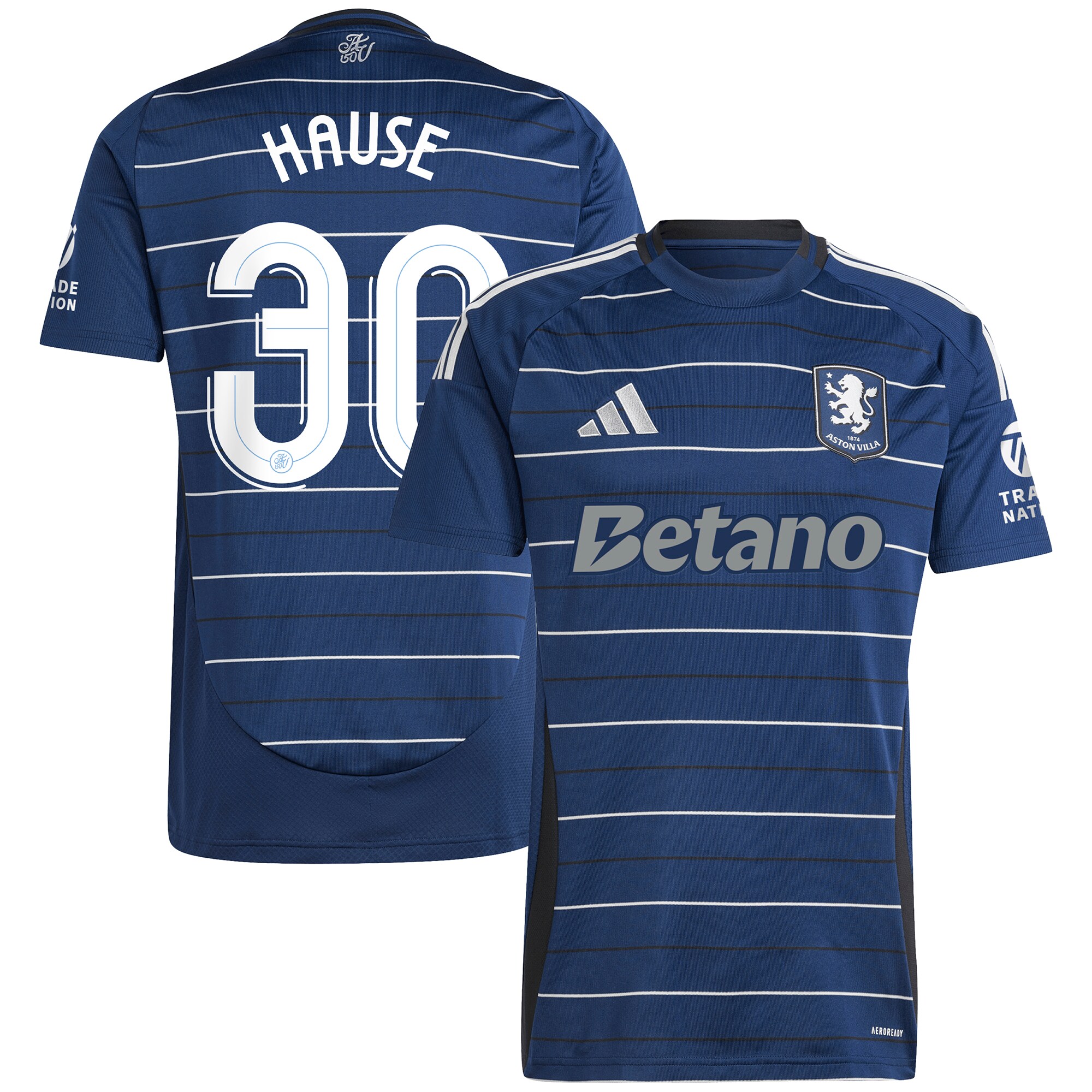 aston villa adidas third shirt 2024-25 with hause 30 cup printing Collection | Aston Villa Shirts and Official Gear
