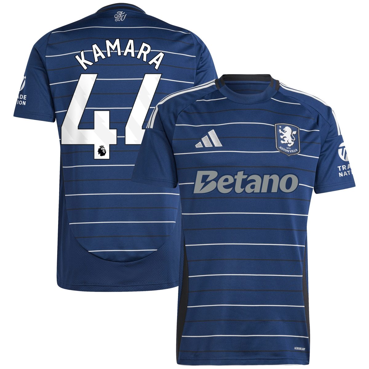 aston villa adidas third shirt 2024-25 with kamara 44 printing Collection | Aston Villa Shirts and Official Gear
