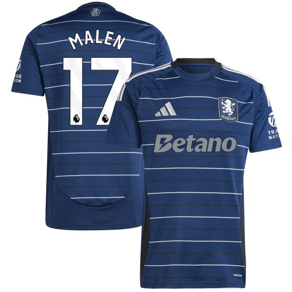 aston villa adidas third shirt 2024-25 with malen 17 printing Collection | Aston Villa Shirts and Official Gear