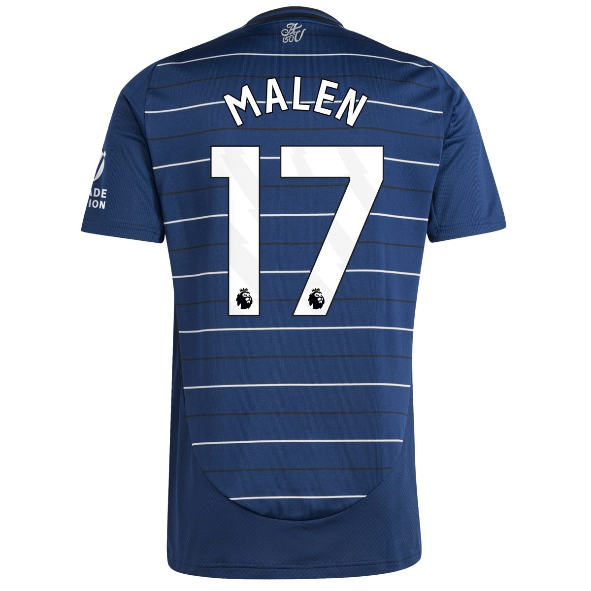aston villa adidas third shirt 2024-25 with malen 17 printing Collection | Aston Villa Shirts and Official Gear