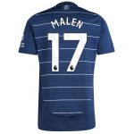aston villa adidas third shirt 2024-25 with malen 17 printing Collection | Aston Villa Shirts and Official Gear