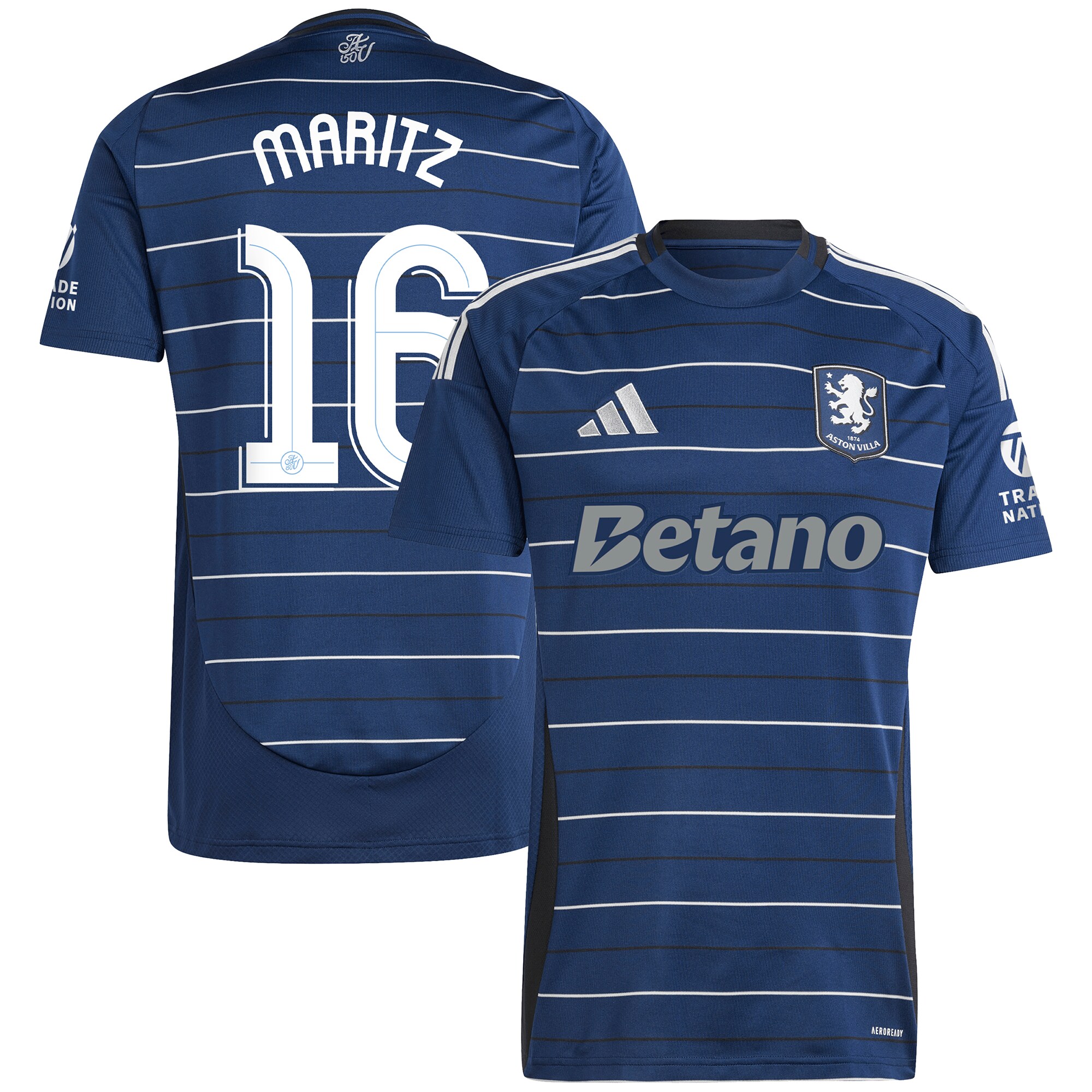 aston villa adidas third shirt 2024-25 with maritz 16 cup printing Collection | Aston Villa Shirts and Official Gear