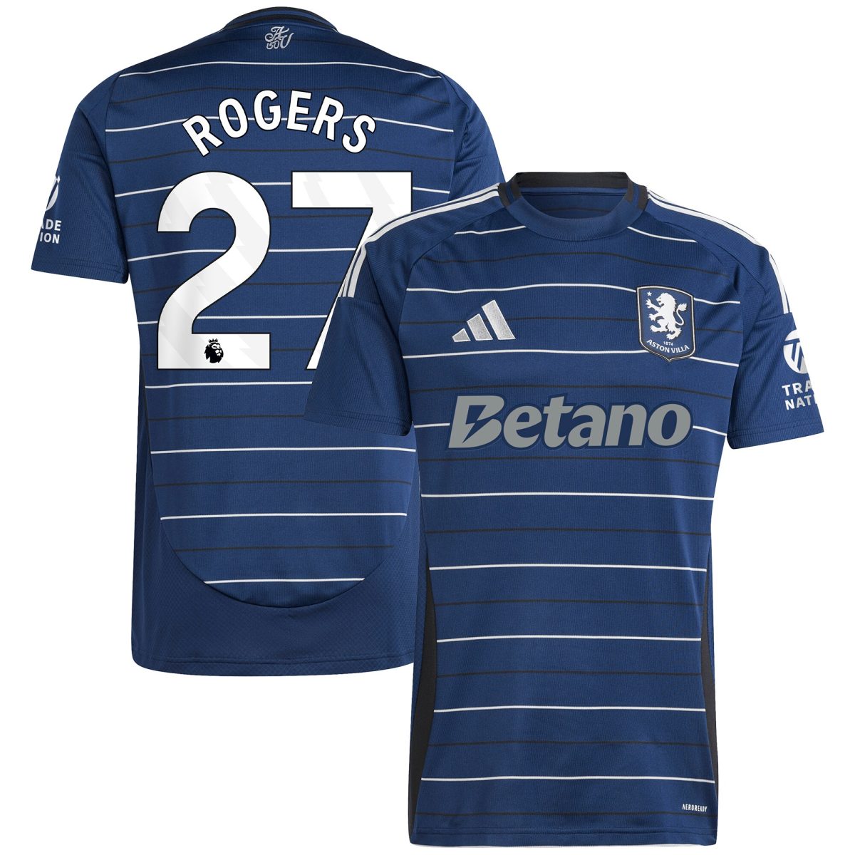 aston villa adidas third shirt 2024-25 with rogers 27 printing Collection | Aston Villa Shirts and Official Gear