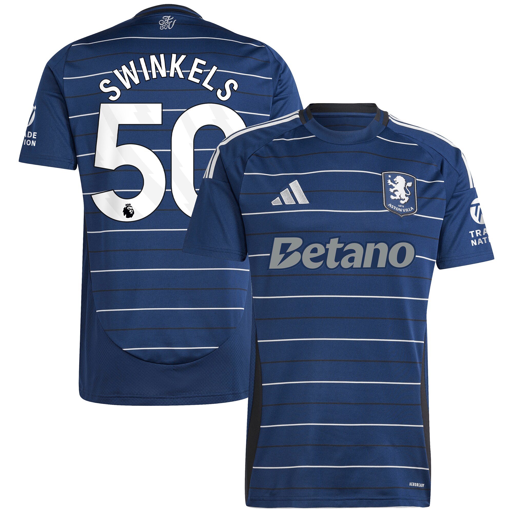 aston villa adidas third shirt 2024-25 with swinkels 50 printing Collection | Aston Villa Shirts and Official Gear