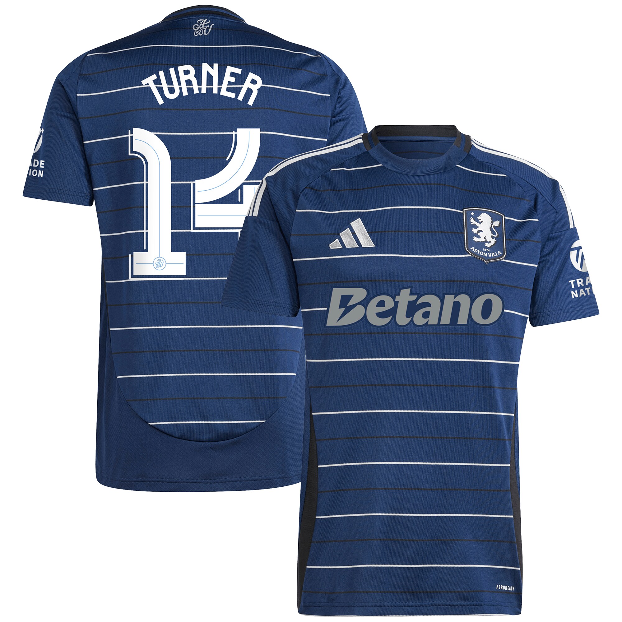aston villa adidas third shirt 2024-25 with turner 14 cup printing Collection | Aston Villa Shirts and Official Gear