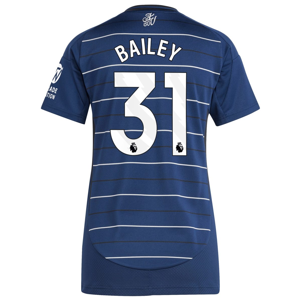aston villa adidas third shirt 2024-25 – womens with bailey 31 printing Collection | Aston Villa Shirts and Official Gear
