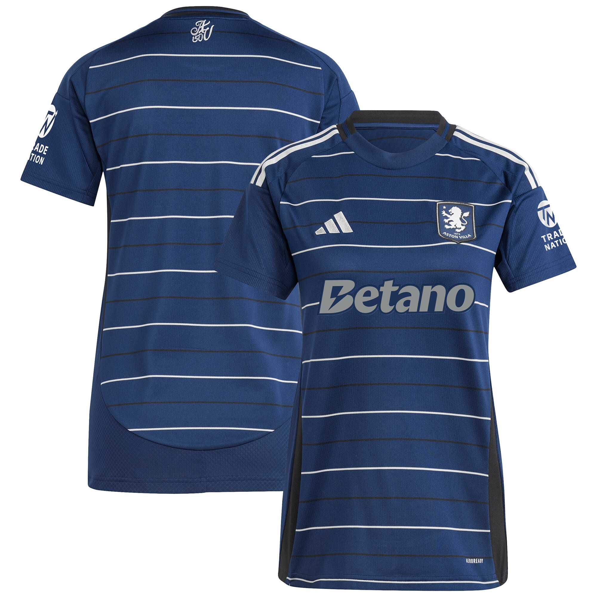 aston villa adidas third shirt 2024-25 – womens with custom printing Collection | Aston Villa Shirts and Official Gear