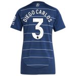 aston villa adidas third shirt 2024-25 – womens with diego carlos 3 printing Collection | Aston Villa Shirts and Official Gear