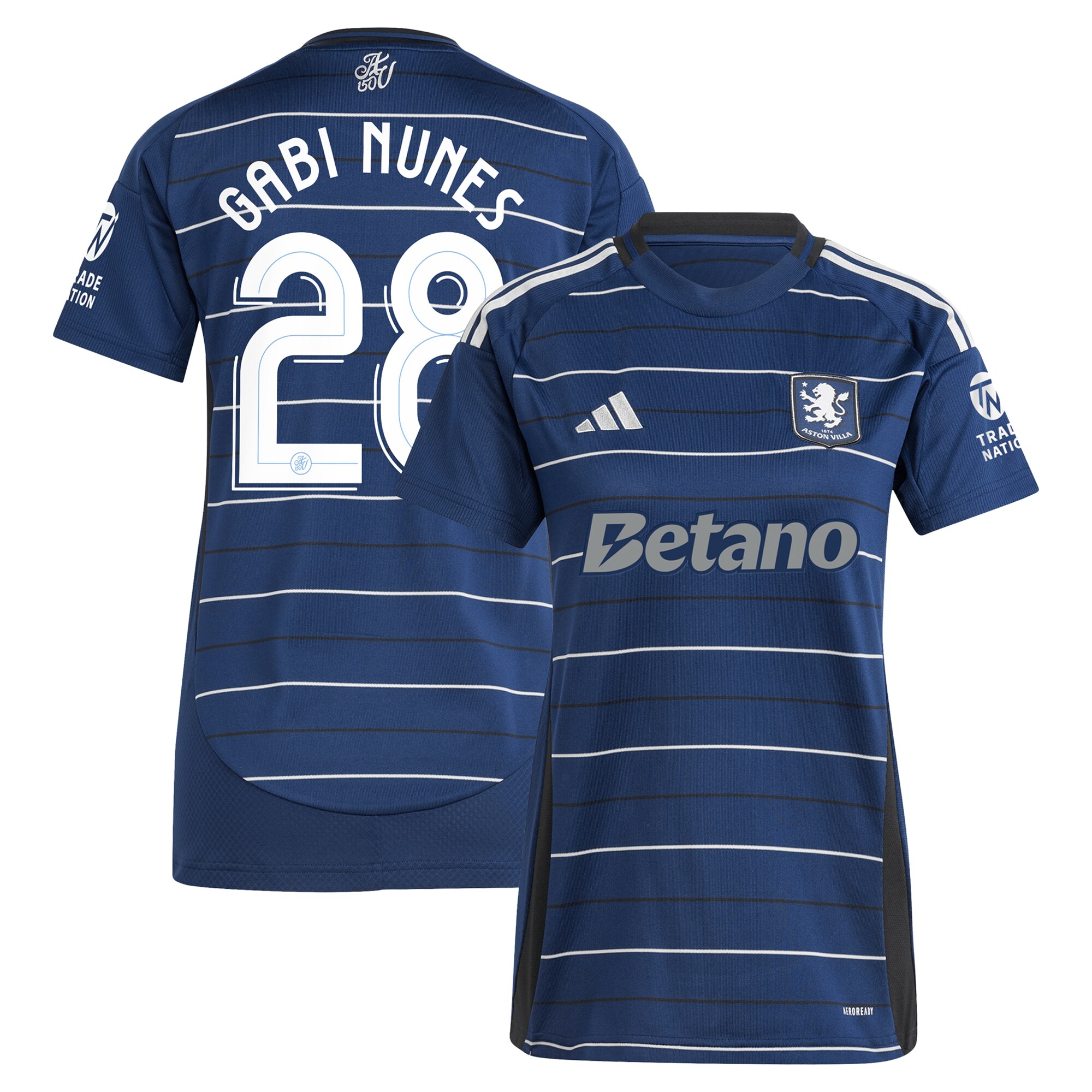 aston villa adidas third shirt 2024-25 – womens with gabi nunes 28 cup printing Collection | Aston Villa Shirts and Official Gear
