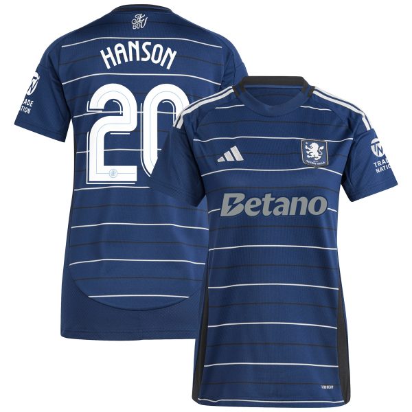 aston villa adidas third shirt 2024-25 – womens with hanson 20 cup printing Collection | Aston Villa Shirts and Official Gear