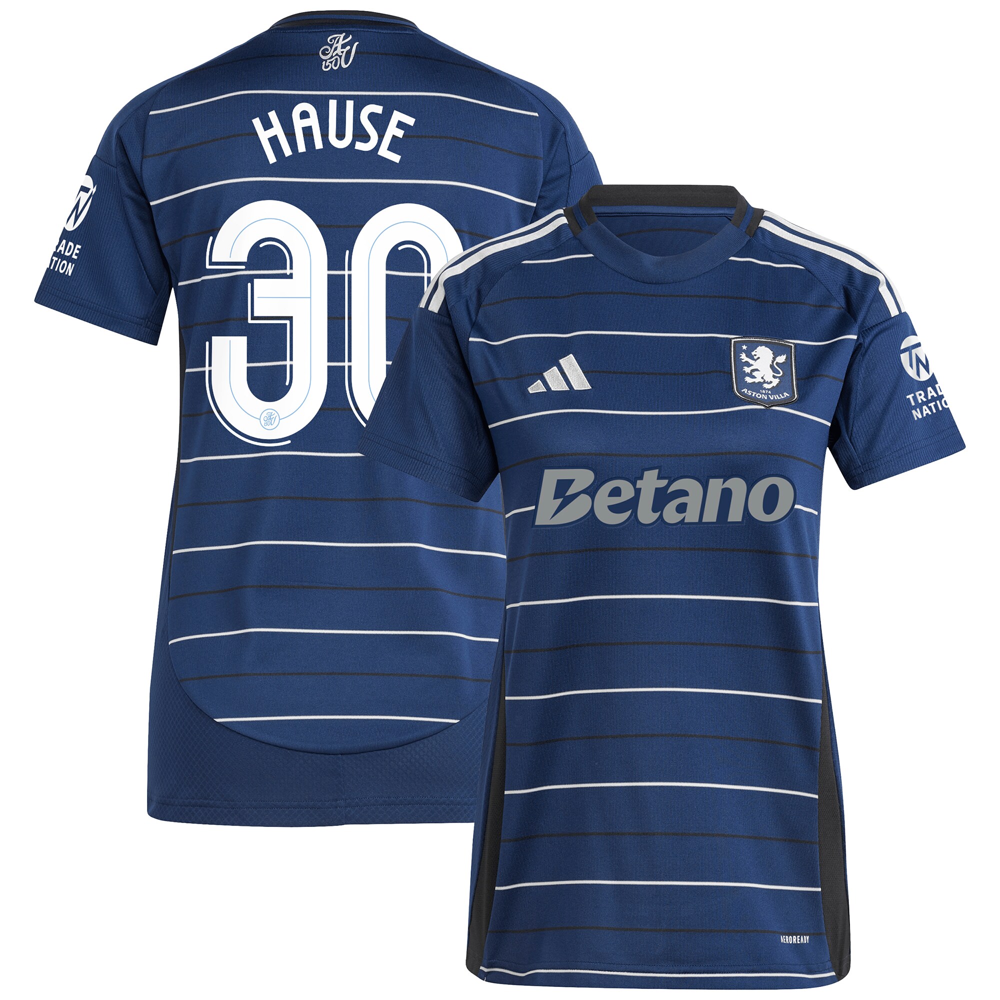 aston villa adidas third shirt 2024-25 – womens with hause 30 cup printing Collection | Aston Villa Shirts and Official Gear